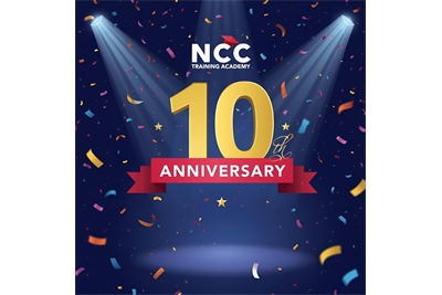 NCC Training Academy is 10 years old!